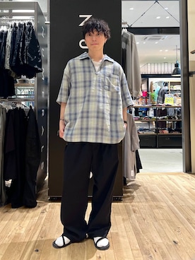 あすろんさん(メンズ・170cm)の春コーディネート