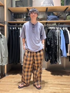 あすろんさん(メンズ・170cm)の夏コーディネート