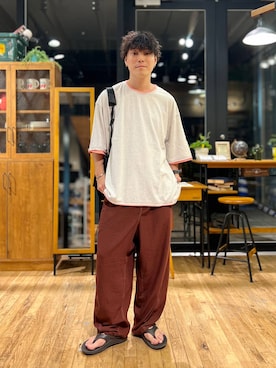あすろんさん(メンズ・170cm)の夏コーディネート