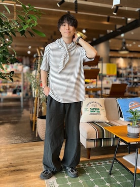 あすろんさん(メンズ・170cm)の夏コーディネート