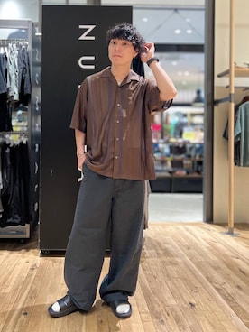 あすろんさん(メンズ・170cm)の春コーディネート