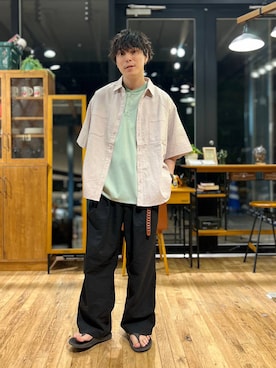 あすろんさん(メンズ・170cm)の夏コーディネート