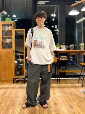 あすろんさん(メンズ・170cm)の夏コーディネート