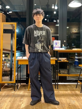 あすろんさん(メンズ・170cm)の春コーディネート