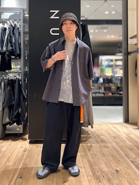 あすろんさん(メンズ・170cm)の春コーディネート