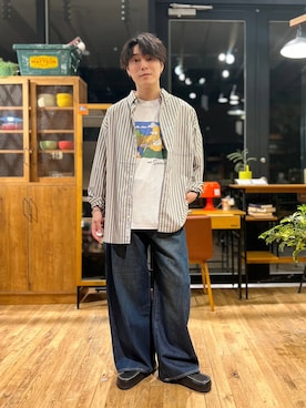 あすろんさん（メンズ・170cm）の夏コーディネート