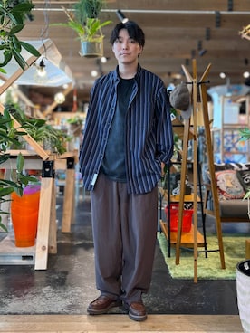 あすろんさん(メンズ・170cm)の秋コーディネート