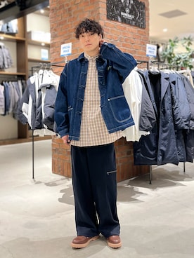 あすろんさん(メンズ・170cm)の春コーディネート