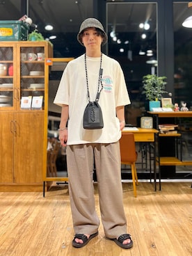 あすろんさん(メンズ・170cm)の夏コーディネート