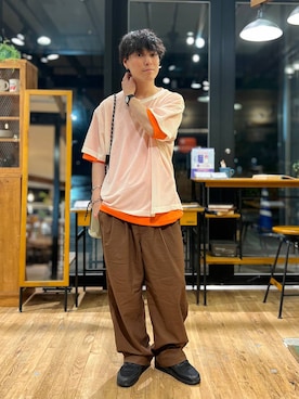 あすろんさん(メンズ・170cm)の春コーディネート