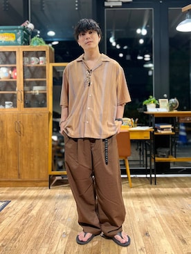 「アイテム（リング、その他）」を使った、あすろんさん（メンズ・170cm）の夏コーディネート