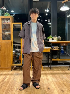 あすろんさん(メンズ・170cm)の夏コーディネート