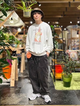 あすろんさん（メンズ・170cm）の秋コーディネート