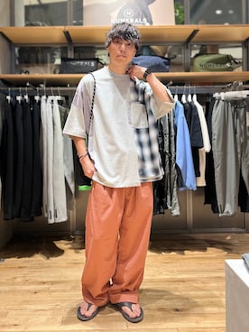 あすろんさん(メンズ・170cm)の夏コーディネート