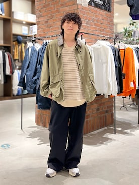「アイテム（ブルゾン）」を使った、あすろんさん（メンズ・170cm・30代）の秋コーディネート