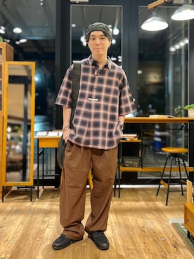 あすろんさん(メンズ・170cm)の春コーディネート