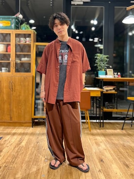 あすろんさん(メンズ・170cm)の夏コーディネート