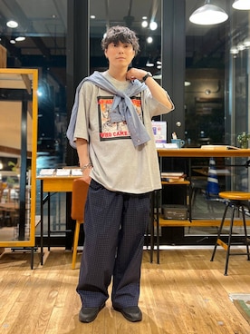 「CASIO（カシオ）のアイテム」を使った、あすろんさん（メンズ・170cm）の春コーディネート