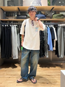あすろんさん（メンズ・170cm）の夏コーディネート