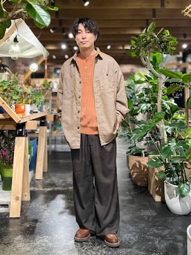 あすろんさん(メンズ・170cm)の秋コーディネート
