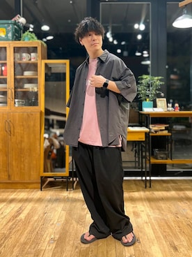 あすろんさん(メンズ・170cm)の夏コーディネート