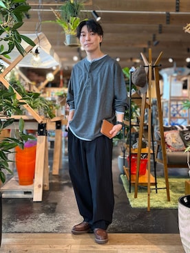 あすろんさん（メンズ・170cm）の夏コーディネート