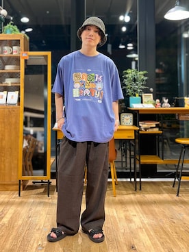 あすろんさん(メンズ・170cm)の夏コーディネート