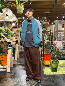 あすろんさん（メンズ・170cm）の秋コーディネート