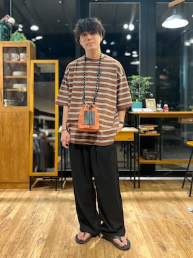 あすろんさん（メンズ・170cm）の夏コーディネート