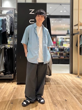 あすろんさん(メンズ・170cm)の春コーディネート
