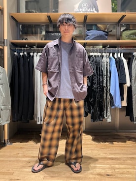 あすろんさん(メンズ・170cm)の夏コーディネート