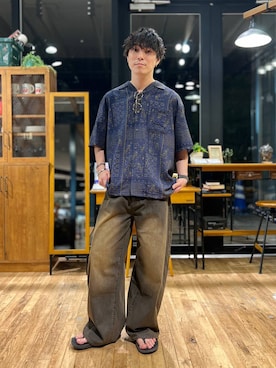 あすろんさん(メンズ・170cm)の夏コーディネート