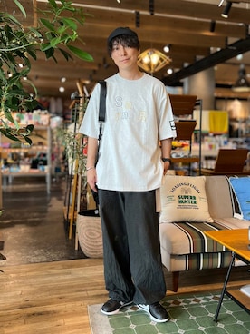 あすろんさん(メンズ・170cm)の夏コーディネート