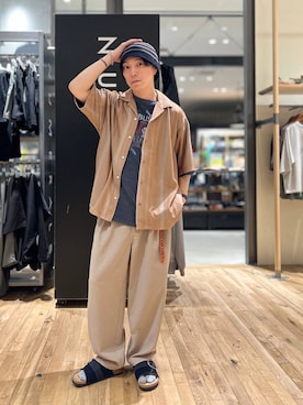 あすろんさん(メンズ・170cm)の春コーディネート