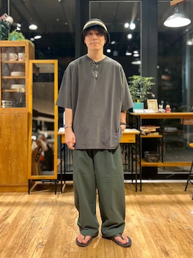 あすろんさん(メンズ・170cm)の夏コーディネート
