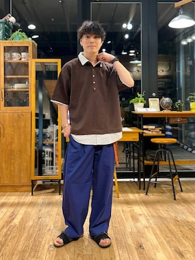 あすろんさん(メンズ・170cm)の夏コーディネート
