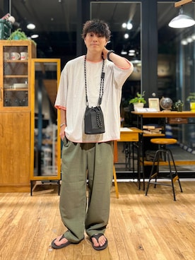 あすろんさん(メンズ・170cm)の夏コーディネート