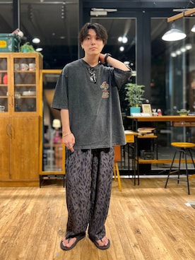 あすろんさん（メンズ・170cm）の夏コーディネート