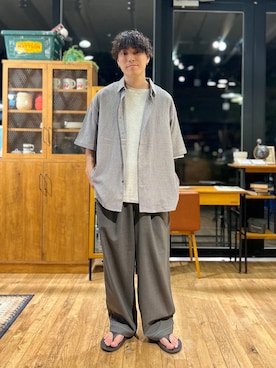 あすろんさん(メンズ・170cm)の夏コーディネート