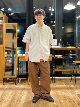 「CASIO（カシオ）のアイテム」を使った、あすろんさん（メンズ・170cm）の春コーディネート