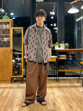 あすろんさん(メンズ・170cm)の夏コーディネート