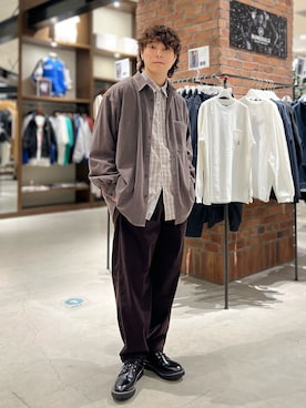 「アイテム（その他シューズ）」を使った、あすろんさん（メンズ・170cm）の秋コーディネート