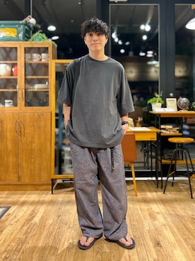 あすろんさん（メンズ・170cm）の夏コーディネート