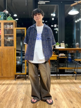 あすろんさん(メンズ・170cm)の春コーディネート