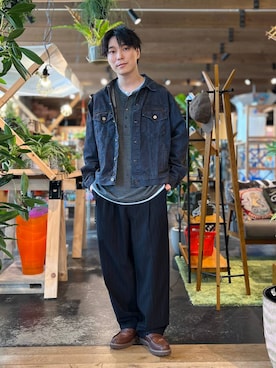 あすろんさん（メンズ・170cm）の秋コーディネート