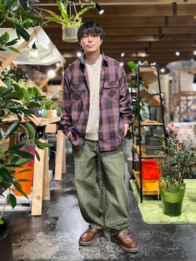 あすろんさん（メンズ・170cm）の秋コーディネート