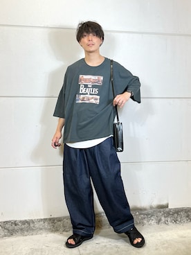 「アイテム（リング）」を使った、あすろんさん（メンズ・170cm・20代）の夏コーディネート