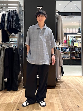 あすろんさん(メンズ・170cm)の春コーディネート