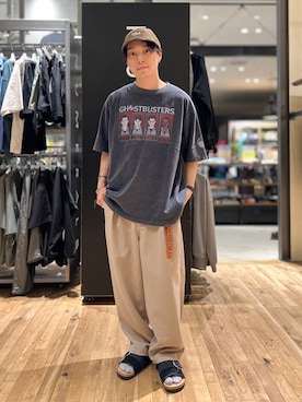 あすろんさん(メンズ・170cm)の春コーディネート