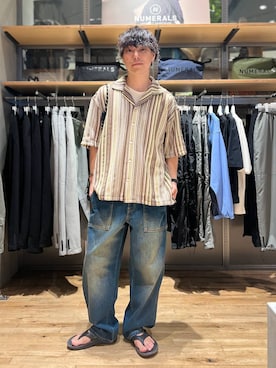 あすろんさん(メンズ・170cm)の夏コーディネート